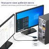 Адаптер - переходник HDMI - VGA, черный